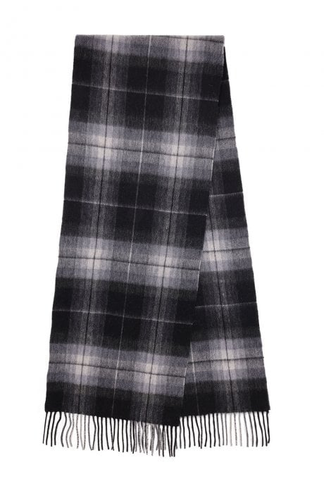 JAYLEY Pure Lambswool Checked Scarf