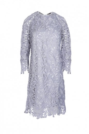 JAYLEY Purple Vintage Inspired Lace Dress