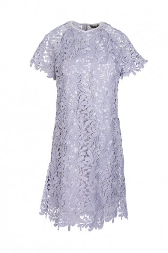 JAYLEY Purple Vintage Lace Dress