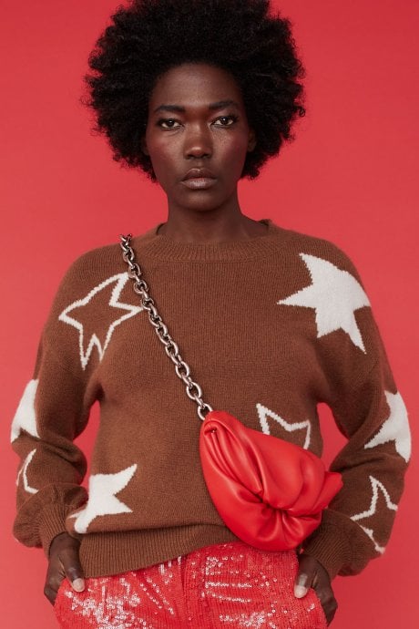 JAYLEY Red ECO Charlotte Leather Bag