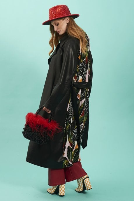 JAYLEY Red Sequin Jackson Top Hat