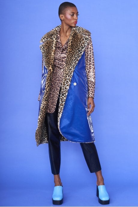 JAYLEY Reversible Animal Print Gilet | Waistcoat