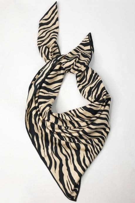 JAYLEY Silk Blend Hand Stitched Edge Limited Scarf