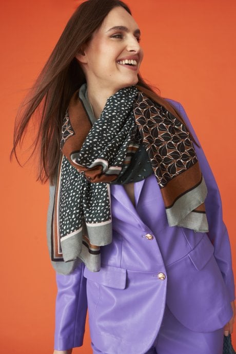 JAYLEY Silk Blend Multiway Wrap