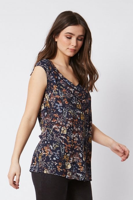 JAYLEY Silk Rayon Blouse