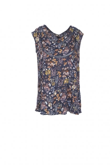 JAYLEY Silk Rayon Blouse