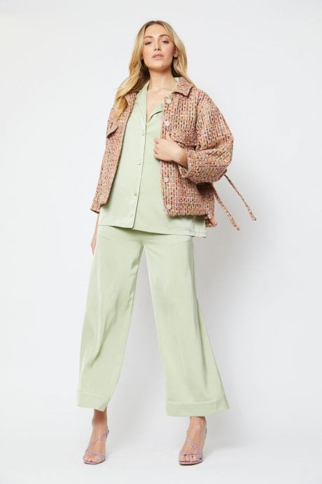 JAYLEY Silk Wool Blend Melta Jacket