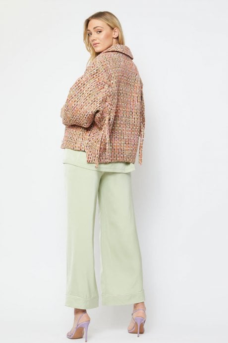 JAYLEY Silk Wool Blend Melta Jacket