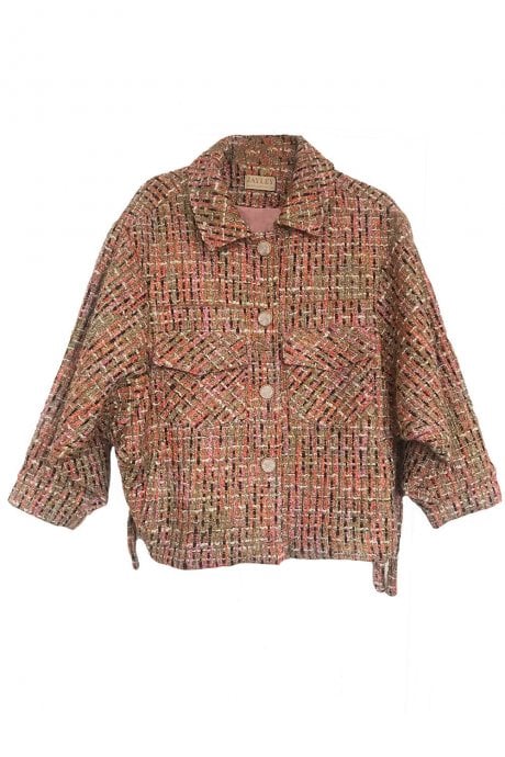JAYLEY Silk Wool Blend Melta Jacket