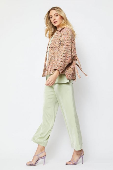 JAYLEY Silk Wool Blend Melta Jacket
