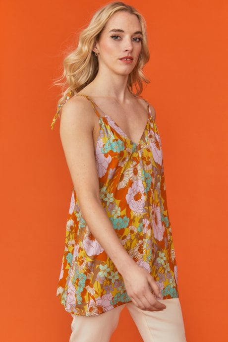 JAYLEY Sustainable Rose Petal Top