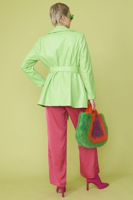 JAYLEY The Limelight Short Jacket With Belt