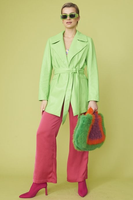 JAYLEY The Limelight Short Jacket With Belt