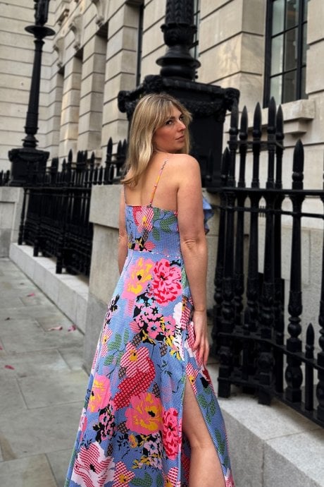 JAYLEY Toni Floral Slip Dress