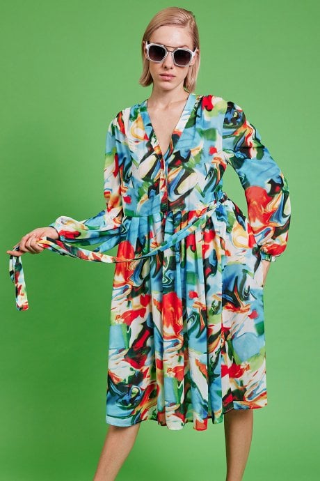 JAYLEY Tuscany Collection Midi Dress