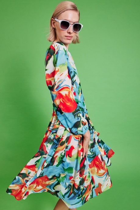 JAYLEY Tuscany Collection Midi Dress