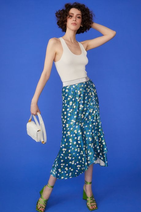 JAYLEY White Grape Skin Vegan Leather Bag