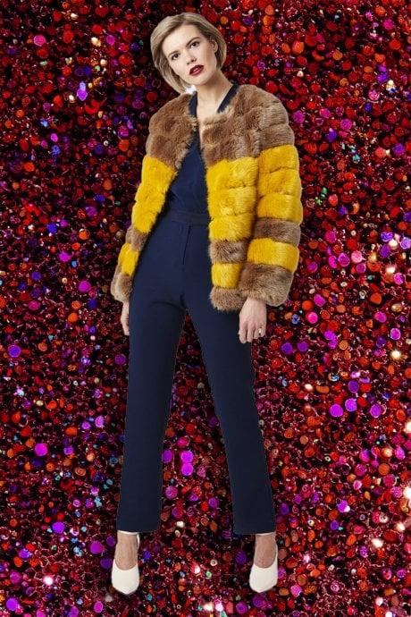 JAYLEY Yellow Emma Coat