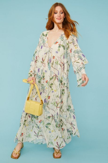 JAYLEY Yellow Grape Skin Vegan Leather Bag