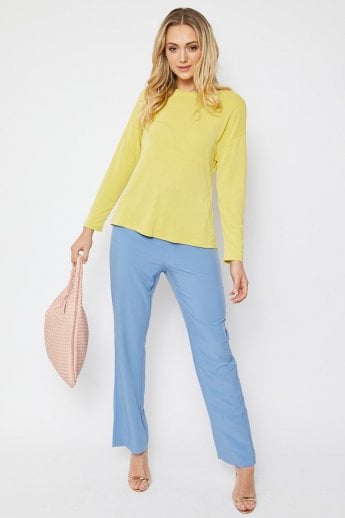 JAYLEY Yellow Reversible Yoga - Dinner Top