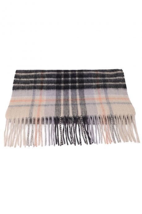 Pure Lambswool Checked Scarf
