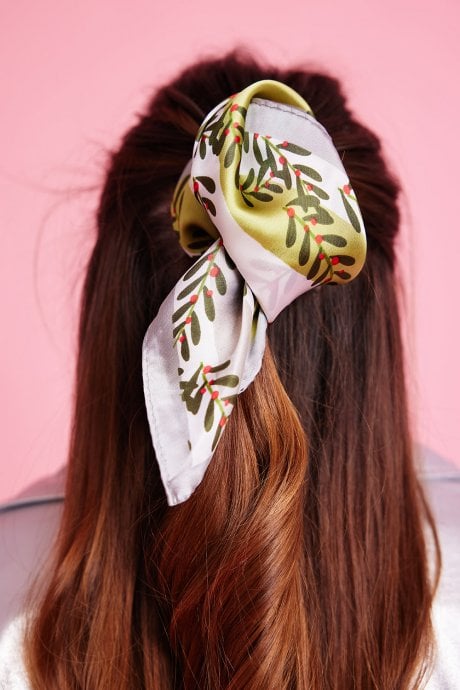 Silk Blend Hair Scarf