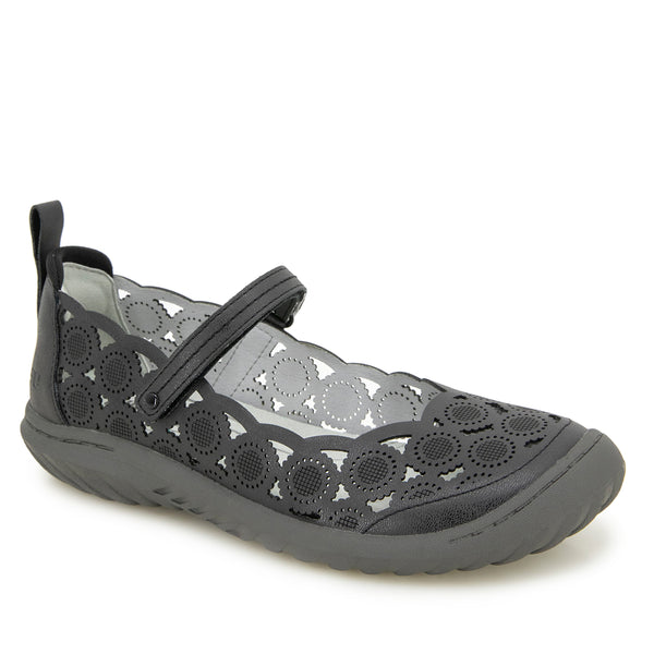 Jbu By Jambu Anne Flats Black Shimmer