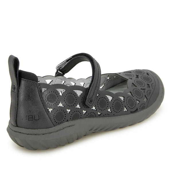 Jbu By Jambu Anne Flats Black Shimmer