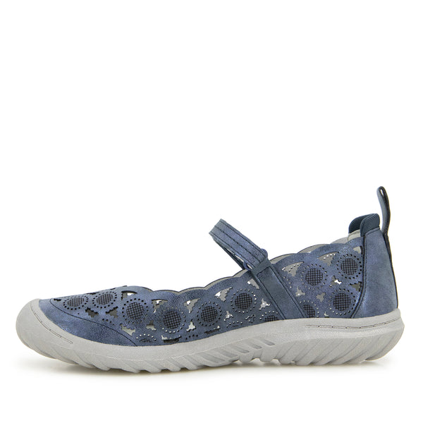 Jbu By Jambu Anne Flats Navy Shimmer