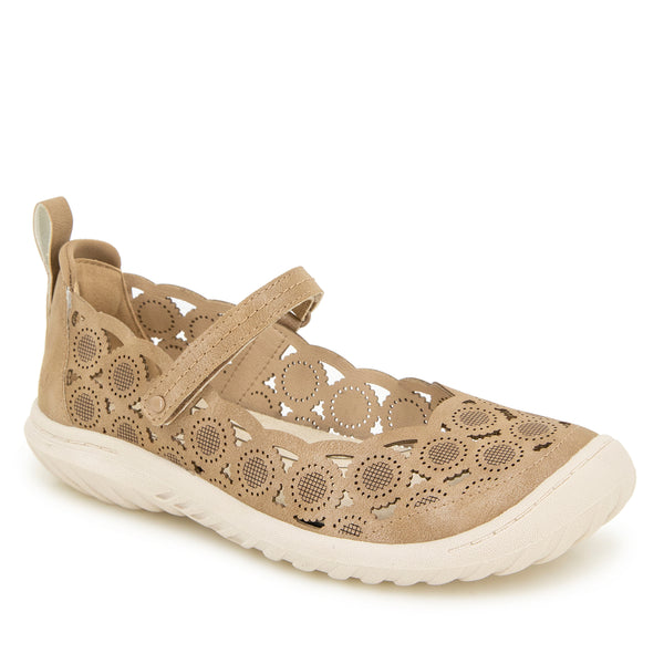 Jbu By Jambu Anne Flats Taupe Shimmer