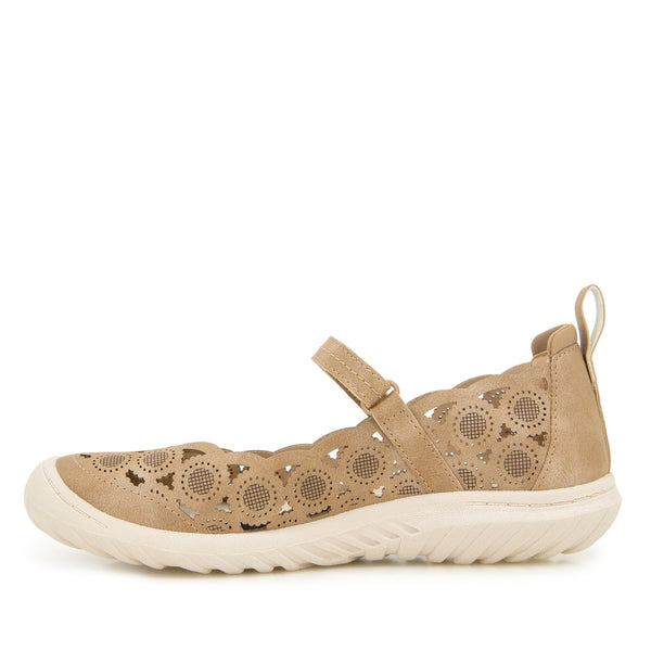 Jbu By Jambu Anne Flats Taupe Shimmer