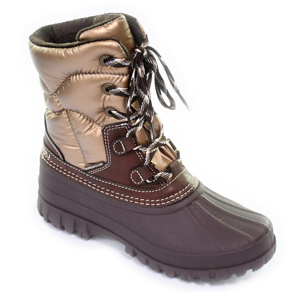 Jbu By Jambu Canyon Boots Bronze/Dark Brown/Cream