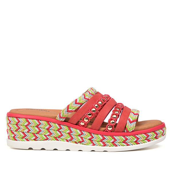 jbu by jambu Dahlia Heels u0026 Wedges Coral Multi