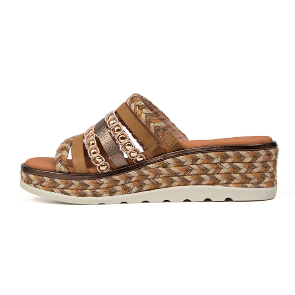 Jbu By Jambu Dahlia Heels U0026 Wedges Tan Multi