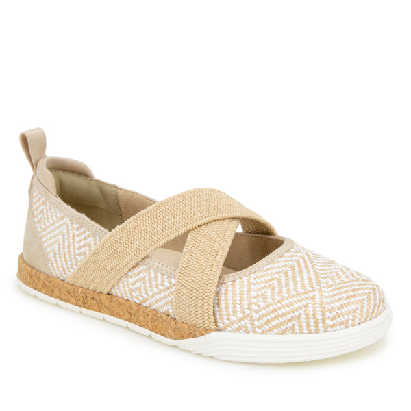 Jbu By Jambu Elm Flats Cream Raffia