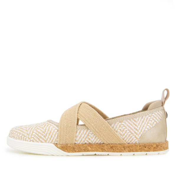 Jbu By Jambu Elm Flats Cream Raffia