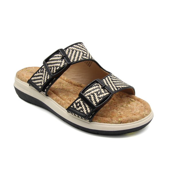 Jbu By Jambu Kona Sandals Black Raffia