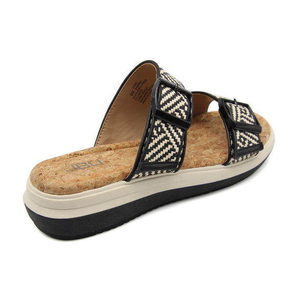 Jbu By Jambu Kona Sandals Black Raffia
