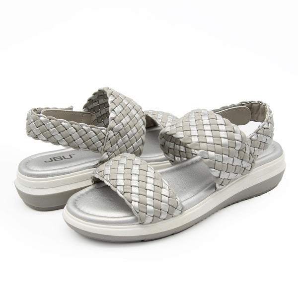 Jbu By Jambu Leila Sandals Grey/Silver