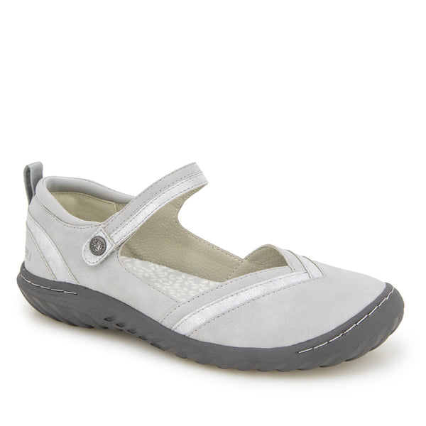 Jbu By Jambu Raven Flats Light Grey/Shimmer