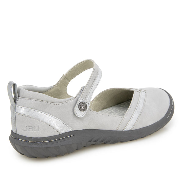 Jbu By Jambu Raven Flats Light Grey/Shimmer