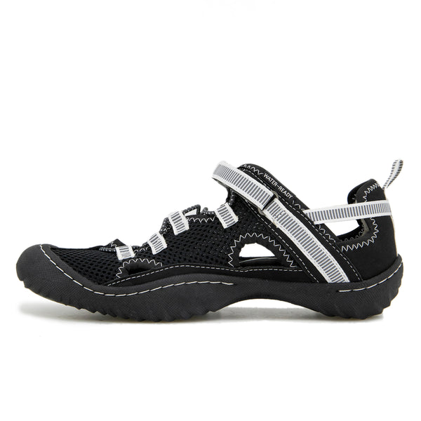 Jbu By Jambu Tahoe MJ Flats Black/White