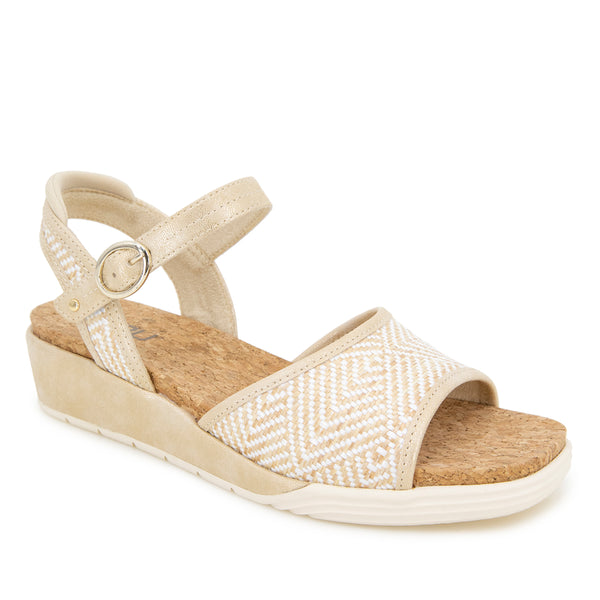 Jbu By Jambu Whitney Sandals Cream Raffia