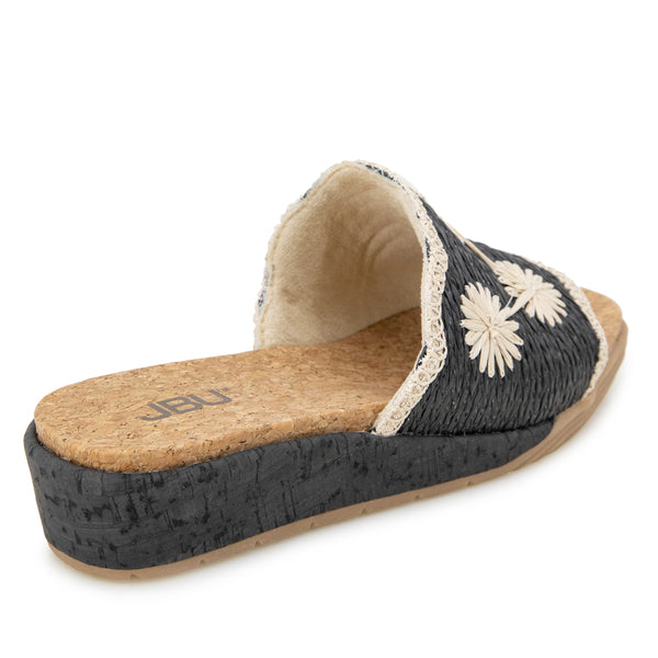 Jbu By Jambu Winnie Heels U0026 Wedges Black/White