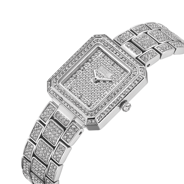Jbw Arc Double J6390d Stainless Steel Diamond Watch