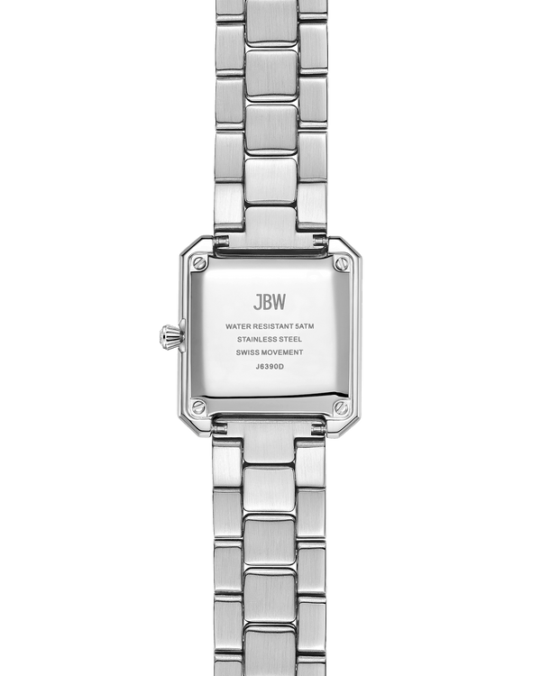 Jbw Arc Double J6390d Stainless Steel Diamond Watch