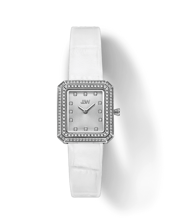 jbw arc leather j6390lc stainless steel diamond watch