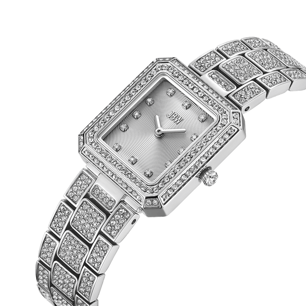 Jbw Arc Single J6390b Stainless Steel Diamond Watch