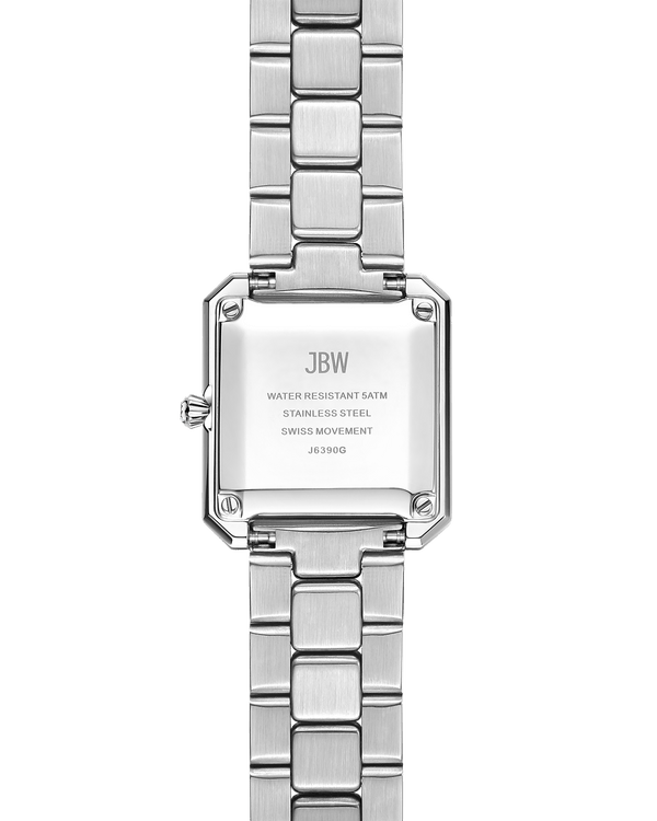 Jbw Arc Single J6390g Stainless Steel Diamond Watch Second Chance Grade A