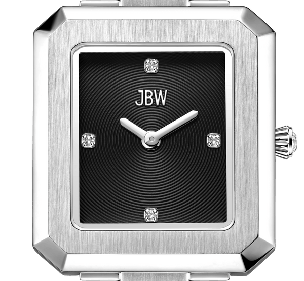 Jbw Arc Single J6390g Stainless Steel Diamond Watch Second Chance Grade A